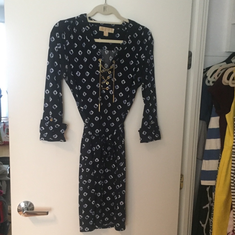 MICHAEL Michael Kors Belted Dress, size S